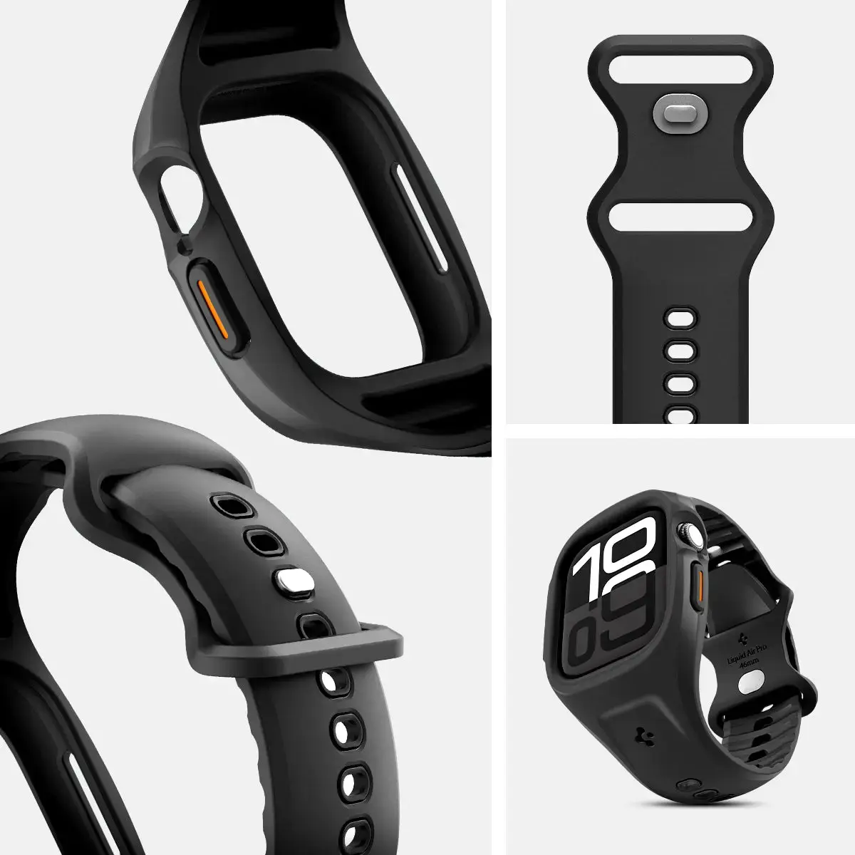 Чехол + Ремешок Spigen Liquid Air Pro Apple Watch 10 Photo 12