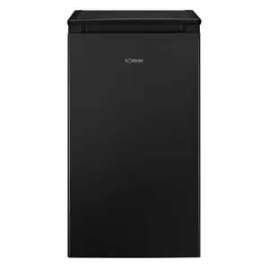 Undercounter fridge BOMANN KS7254B, 200 L, 83.5×44.5×47.0 cm, 0°C–+8°C, LED, 2 glass shelves