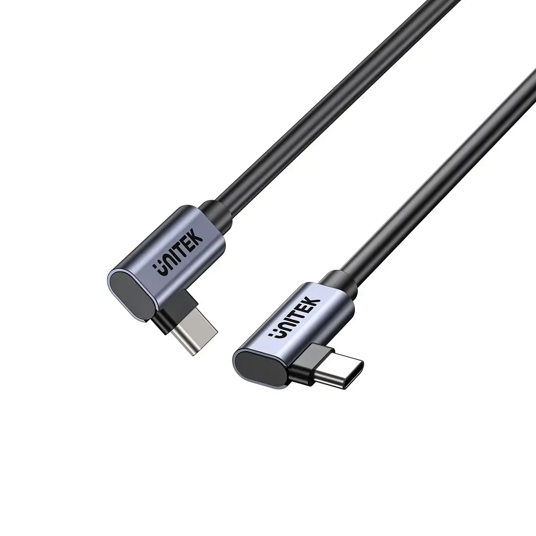 Кабель USB‑C Unitek C14147ABK01 90°–90° PD 100 Вт Photo 3