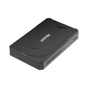 External Storage Drive Enclosure Unitek S1229CBK01 for M.2 NVMe and SATA SSD, Black