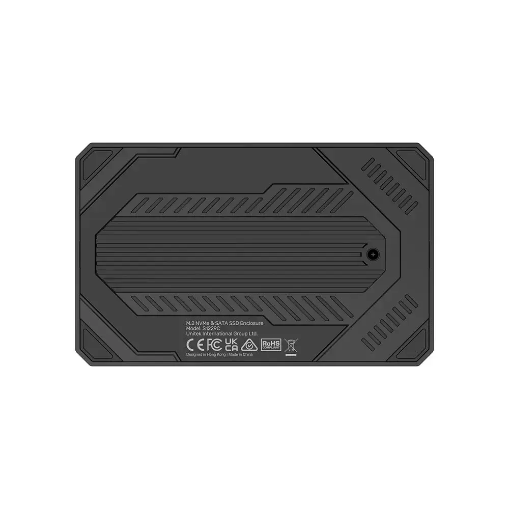 Unitek S1229CBK01 M.2 NVMe/SATA SSD Enclosure Photo 4