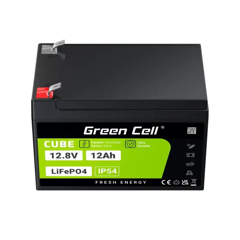 UPS akumulators Green Cell LFPGC12V12AH 12,8V 12Ah Photo 13