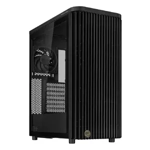 PC case Asus ProArt PA401 ATX tower, tempered glass, black, supports ATX, 2x160mm front fans, USB‑C, 7 expansion slots