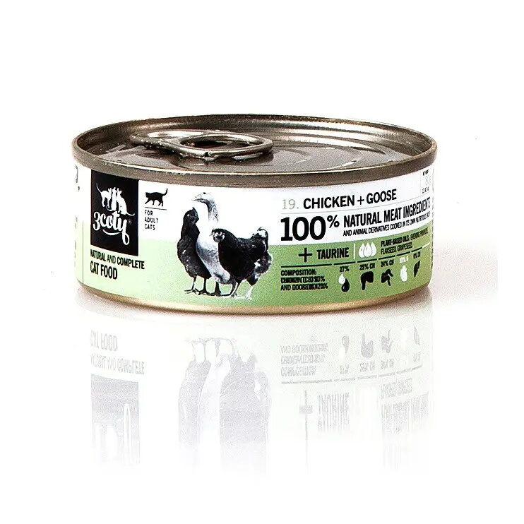 Mitrā kaķu barība 3coty Chicken with