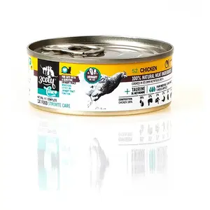 Mitrs kaķu barības 3coty Chicken Struvite care 80 g — maisiņš, pieaugušiem kaķiem, vistas, pilnvērtīga barība
