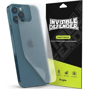 Protective Matte Film Ringke Invisible Defender for iPhone 12 Pro Max (rear) — 2-pack