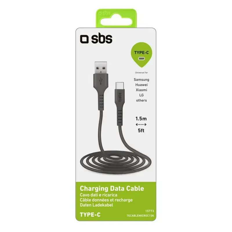 USB 2.0 cable SBS Mobile TECABLEMICROC15K Photo 6