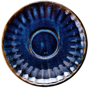saucer for coffee cup ORION DEEP BLUE 15 cm