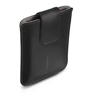Navigator pull case GARMIN 010-12101-00 for 15.2 cm (6") devices, Black Leather