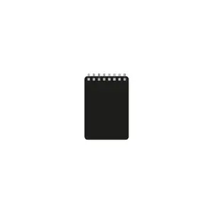 Блокнот Timer Classic A7 5x5 см в клетку, 80 листов — карманный формат