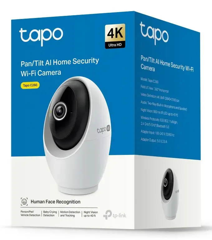 IP videonovērošanas kamera TP-Link Tapo C260 Photo 13