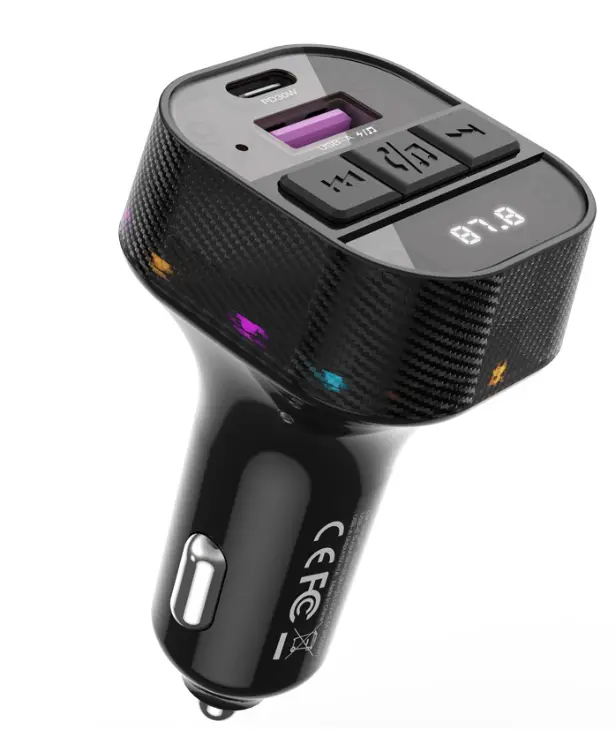 XO BCC17 FM transmitter Bluetooth MP3 car charger Photo 4