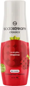 SodaStream 1524212490 Karbonizācijas sīrups Avene Pelēks Sarkans