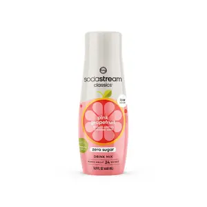 SODASTREAM Pink Grapefruit sīrups dzērienu gatavošanai 440 ml, bez cukura