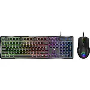 Vadu tastatūras un peles komplekts Genius GX GAMING Scorpion KM-GX6, CZ/SK izkārtojums, USB, melns