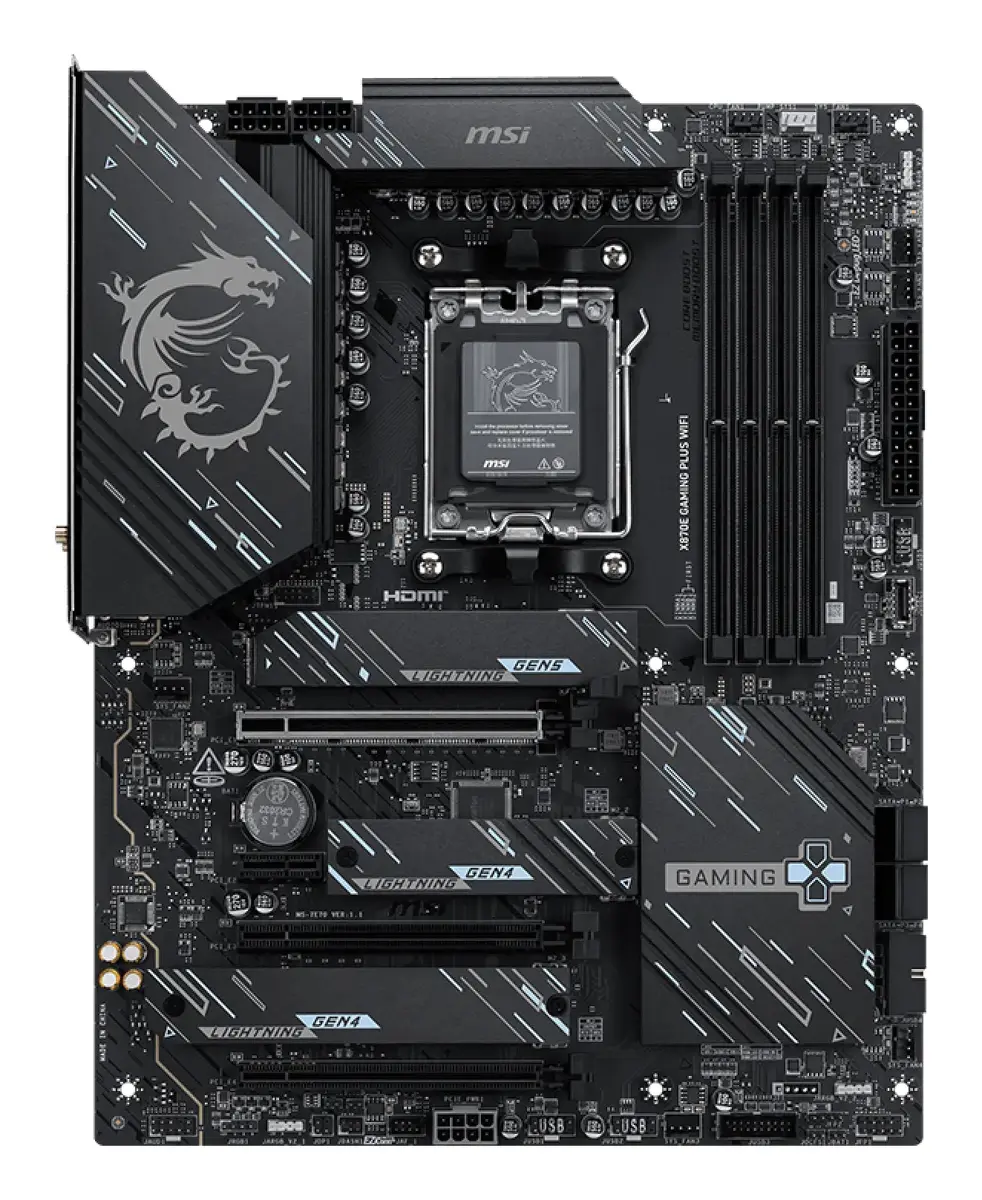 Mātesplate MSI X870E GAMING PLUS WIFI Socket AM5 Photo 2