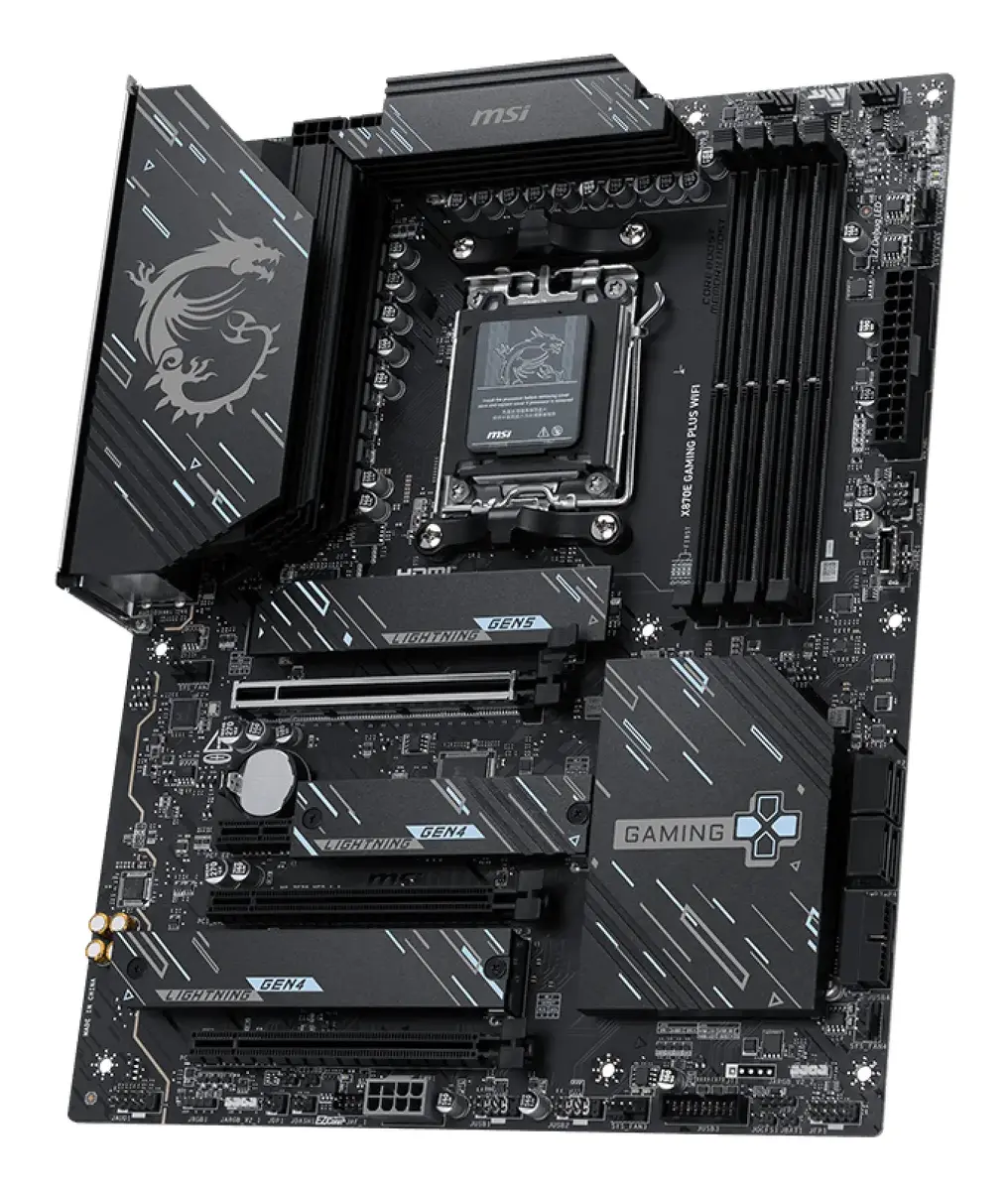 Mātesplate MSI X870E GAMING PLUS WIFI Socket AM5 Photo 3