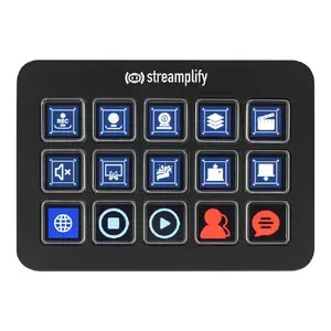 Streamplify Streaming Deck One SPUD-DO20A01.11 Black — straumēšanas kontrolieris, kompakts