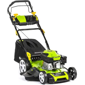 Газонокосилка Fieldmann FZR 4618-144BV (передвижная) — бензиновая, ширина 46 см, высота 25–70 мм