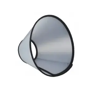 Ошейник для собак/кошек Trixie TX-19516 серый пластик L-XL, ширина 280 мм