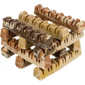 Trixie Veggie Jaw Bone 12 см вегетарианская жевательная лакомства для собак, 35 г — 100 шт