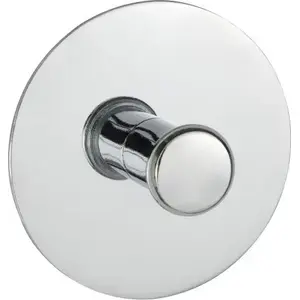 Wenko wall hook Turbo-Loc 6 cm stainless steel silver