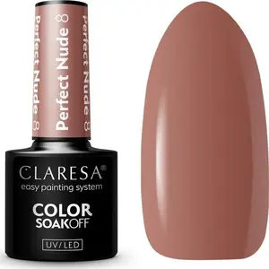 Hybrid Nail Polish Claresa PERFECT NUDE 08 — Claresa, shade 08 (hybrid/gel polish)