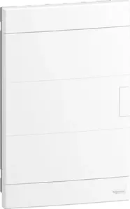 Flush-mounted distribution box SCHNEIDERE EZ9EUB312 3x12 modules IP40 IK07 white with white door