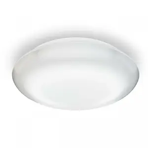 Потолочный светильник Steinel DL Vario Quattro PRO S круглый LED 14 Вт, 310×69 мм, белый, с датчиком движения