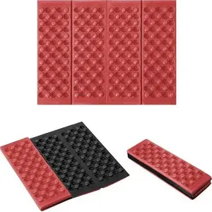 Triton NC1718 red seating mat NILS CAMP – inflatable sit pad for camping and outdoor use