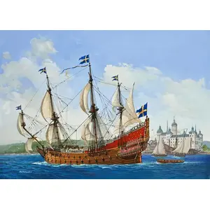 Burāšanas kuģa modelis Revell VASA Montāžas komplekts 1:150 Garums 455 mm Augstums 345 mm