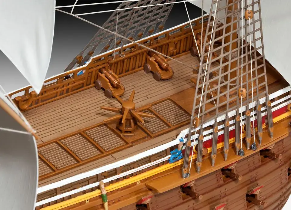 Burāšanas kuģa modelis Revell VASA Photo 5