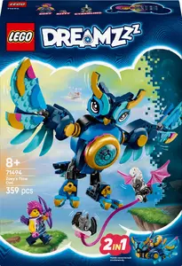 Конструктор LEGO DreamZzz 71494 — Часовая Сова Зои с собираемой совой и минифигуркой Зои