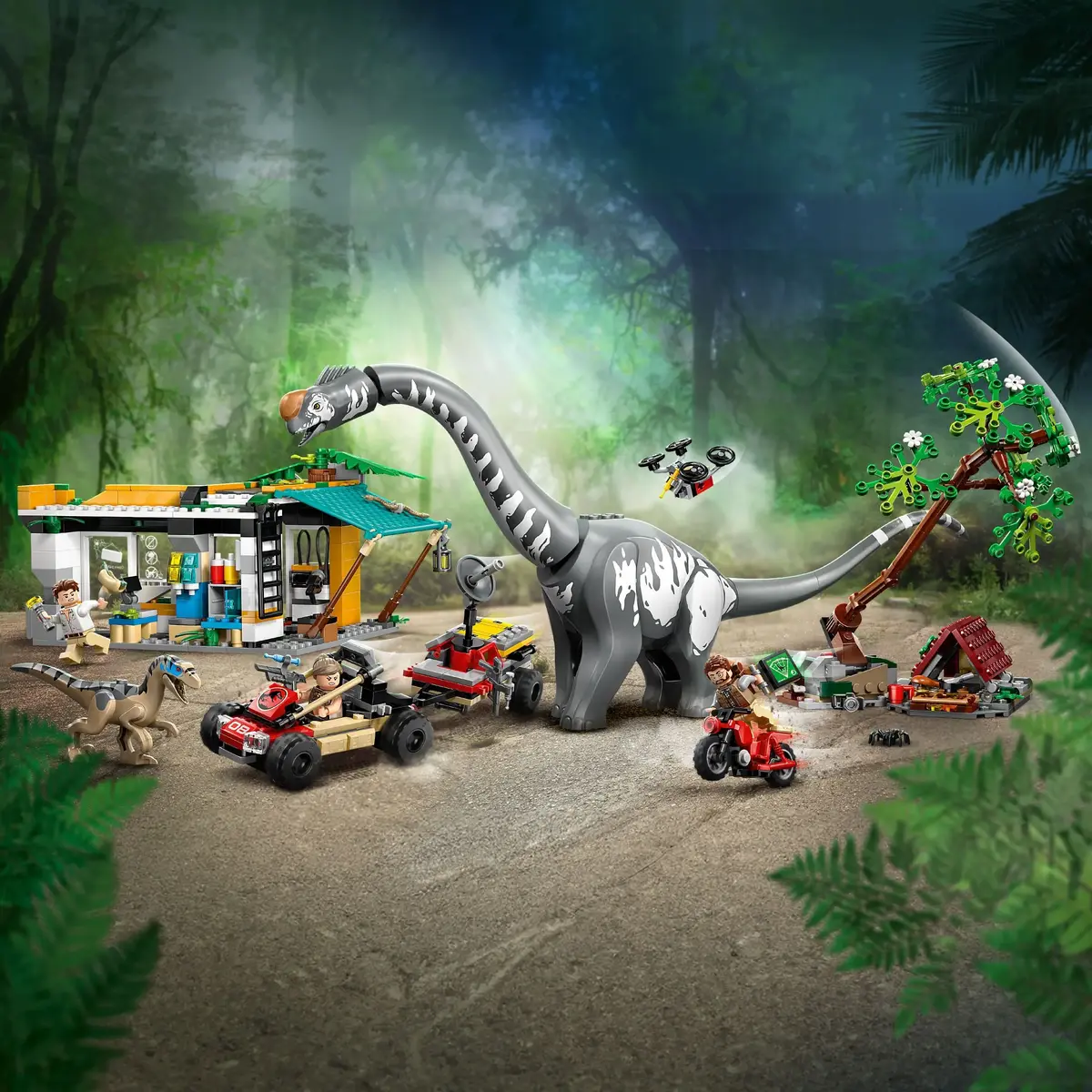 LEGO Jurassic World 76973 — Раптор и Титаноcавр, 582 шт. Photo 2