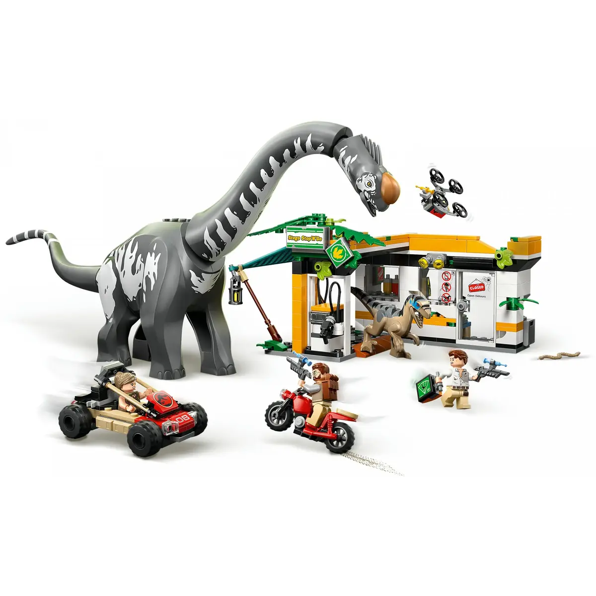 LEGO Jurassic World 76973 — Раптор и Титаноcавр, 582 шт. Photo 3