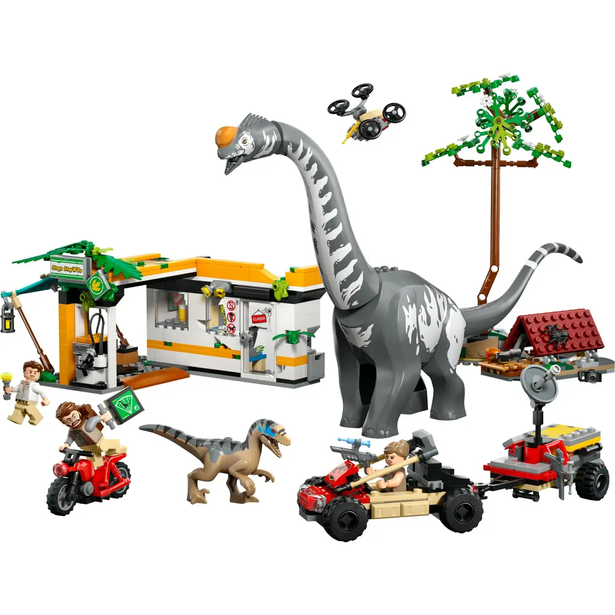 LEGO Jurassic World 76973 — Раптор и Титаноcавр, 582 шт. Photo 8