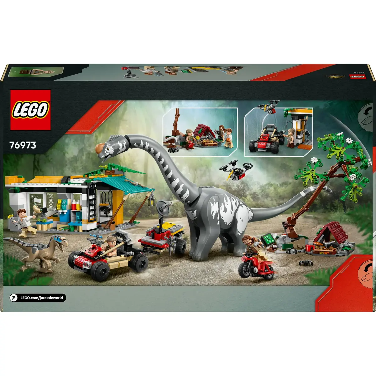 LEGO Jurassic World 76973 — Раптор и Титаноcавр, 582 шт. Photo 10