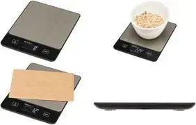 Postal scale Maul MAULlibra silver — max capacity 2 kg, compact tabletop weighing scale