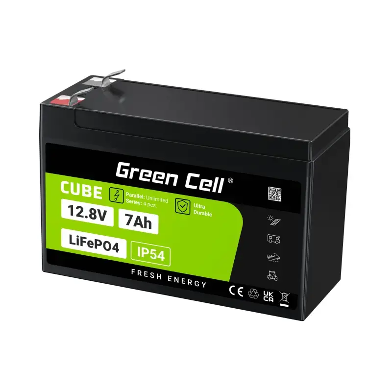 Green Cell LFPGC12V7AH LiFePO4 12.8 V 7 Ah battery Photo 10