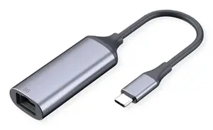 Network adapter VALUE 12.99.1128 USB Type-C to RJ-45 5 Gbit/s, black/silver