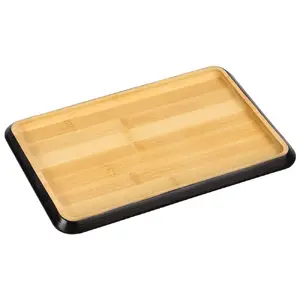 Блюдо сервировочное KESPER DE7658370 Бамбук 32×20×2 см Чёрный дизайн