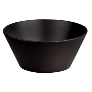 Kitchen bowl KESPER DE7632801, black plastic, Ø14.5 cm, height 6.4 cm