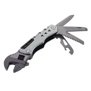 Multi Tool Pliers TROIKA TOL44/GY Pocket-size 12 tools Grey