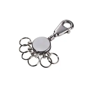Keyring TROIKA KYR60-GM Black Chrome Material 50g