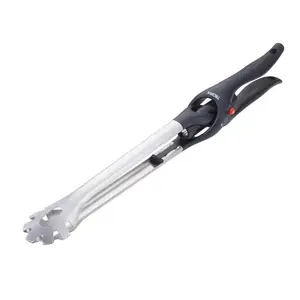Virtuves knaibles TROIKA BBQ01/ST 450 mm Silikons Nerūsējošais tērauds Melns