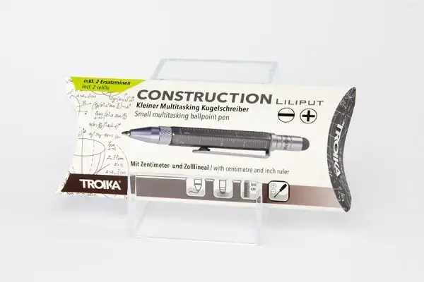 Multifunkcionāla lodīšu pildspalva TROIKA Construction Lilput Photo 3