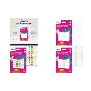 Avery name labels ETVET36A assorted colors – removable adhesive sheets for labeling