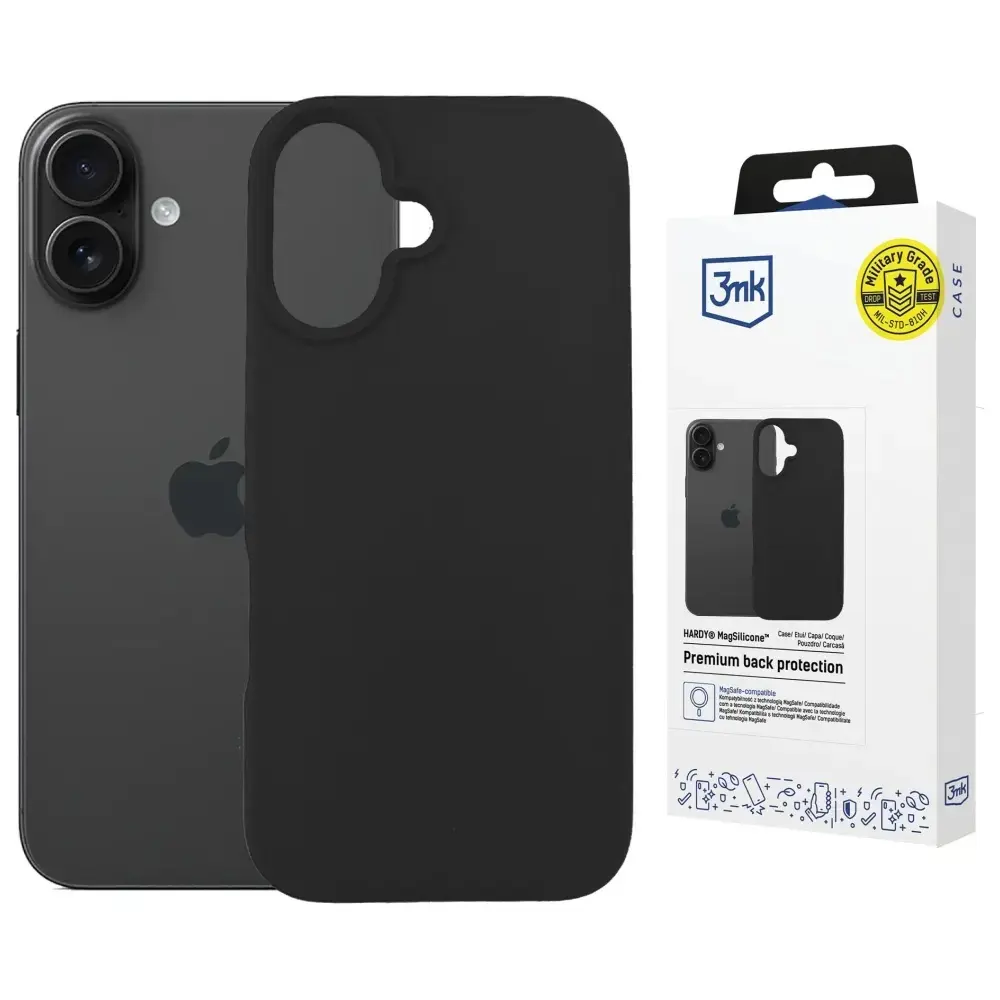 Aizsargvāks MagSilicone 3MK Hardy priekš Apple