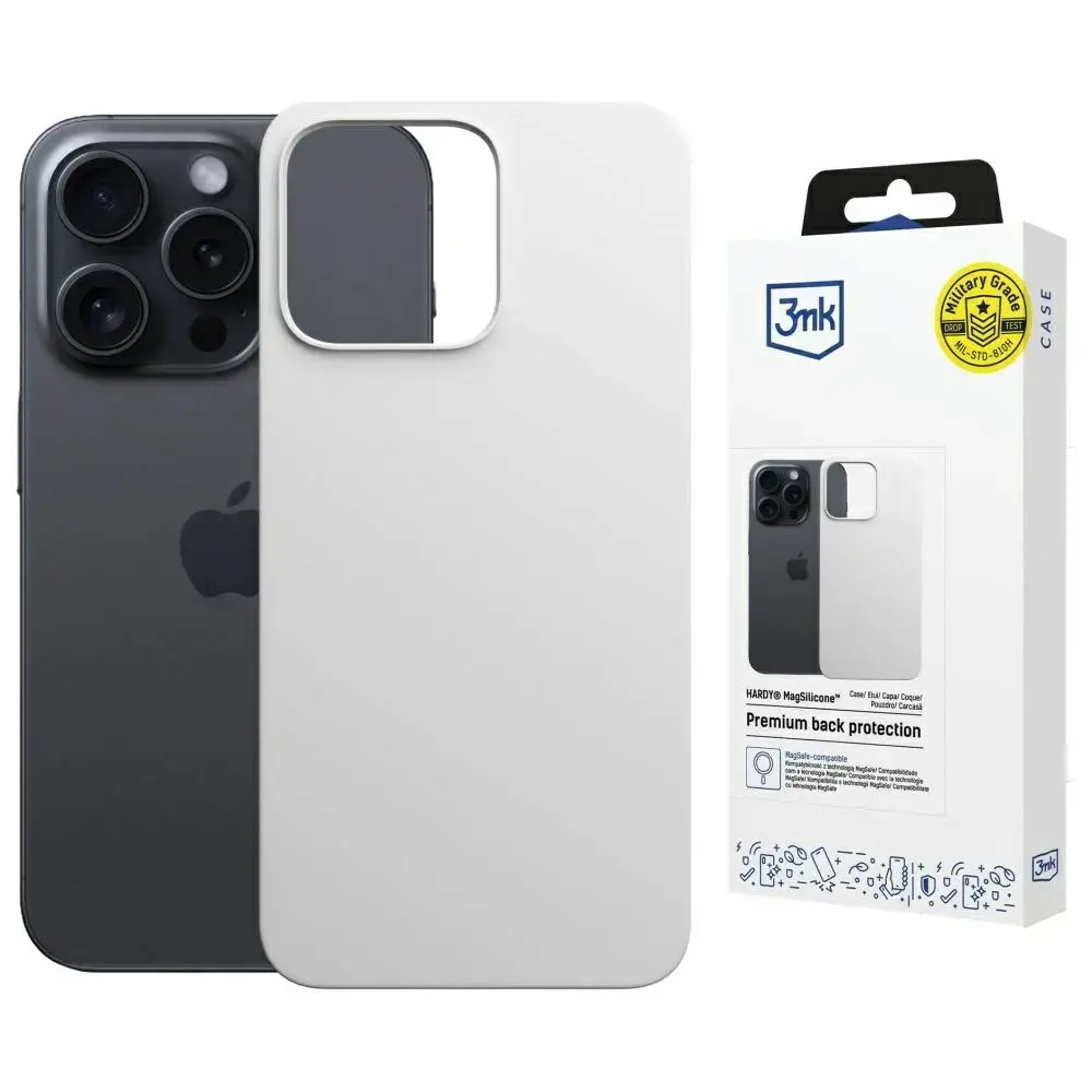 Aizsargvāciņš MagSilicone 3MK priekš Apple iPhone