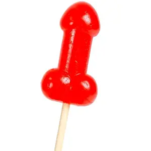 Леденец Lollipop SECRETPLAY D-244008 вишнёвый с эффектом острой пряности от secret play